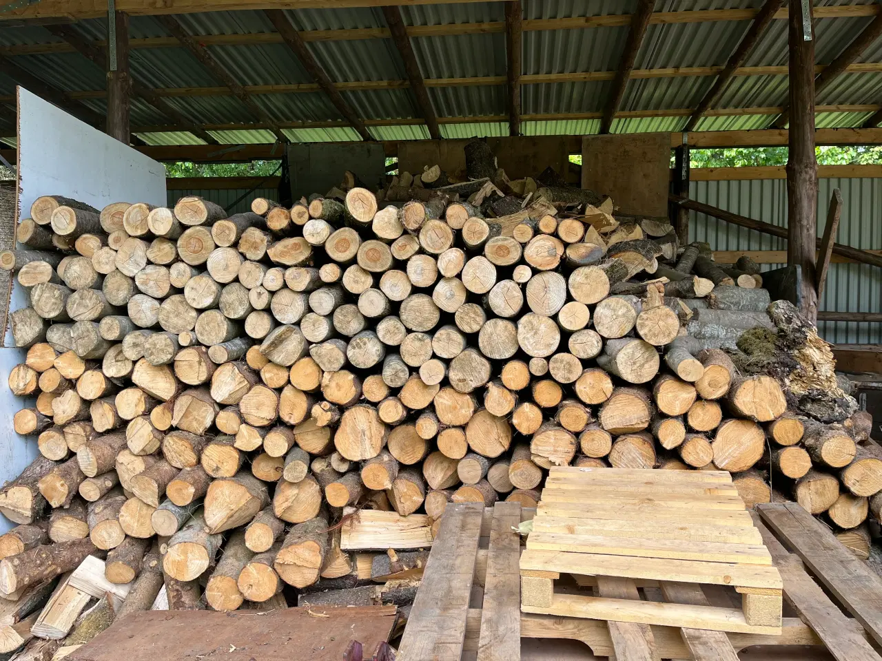 Billede 1 - Tørt Brænde