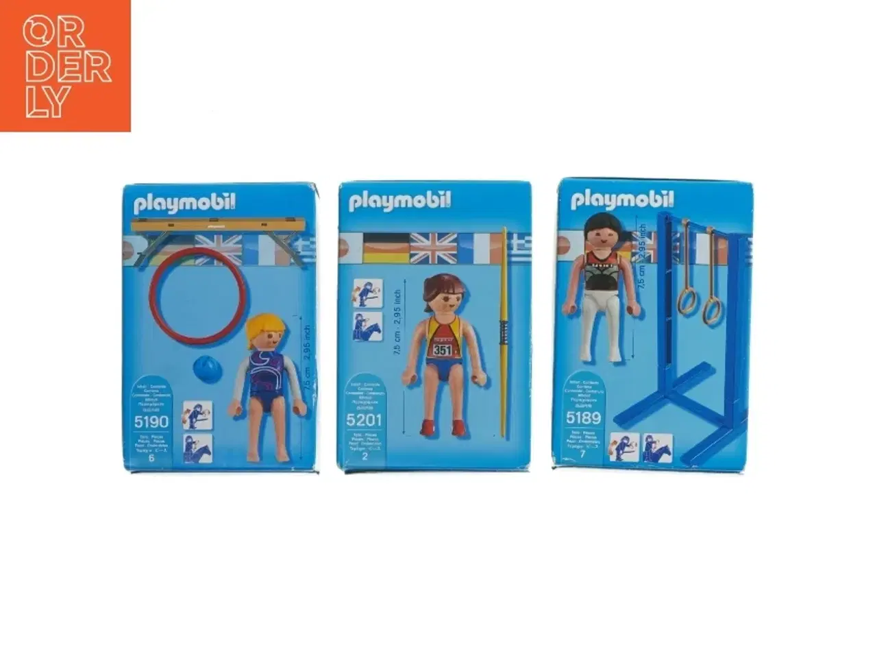 Billede 2 - Playmobil Sports & Action figurer fra Playmobil (str. 3 styk)