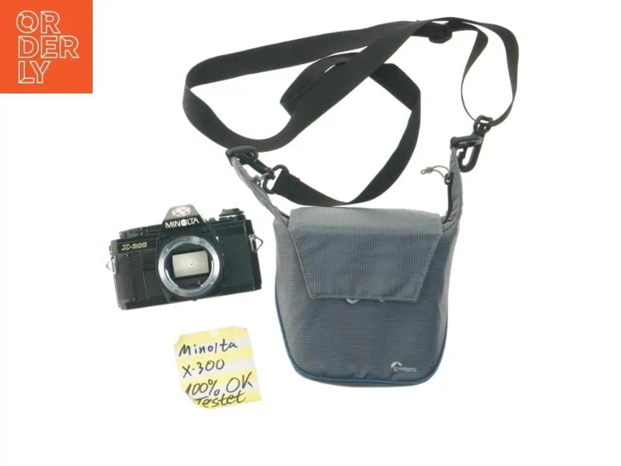 Billede 1 - Minolta X-300 kamera med Lowepro taske (str.  16 cm)