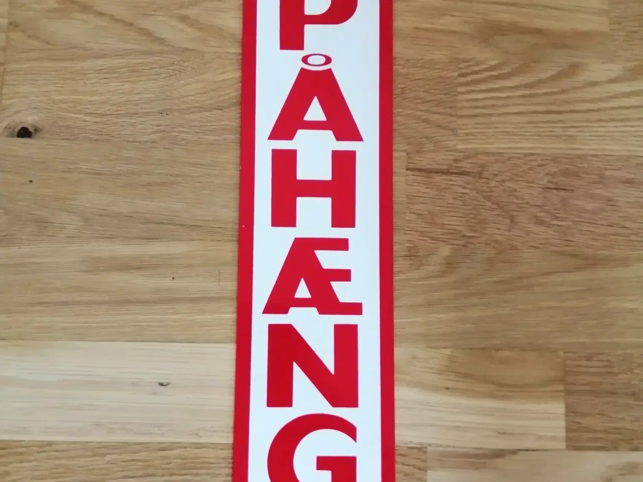 Billede 1 - Påhængsskilte