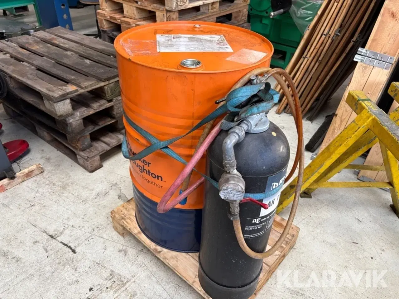 Billede 2 - Kølervæske Quaker Houghton HOCUT 3300 med blander