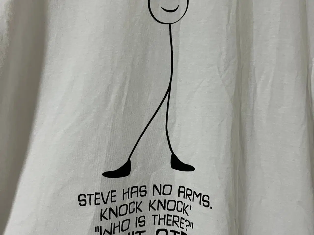 Billede 2 - Steve har ingen arme – Knock Knock T-shirt – Str M