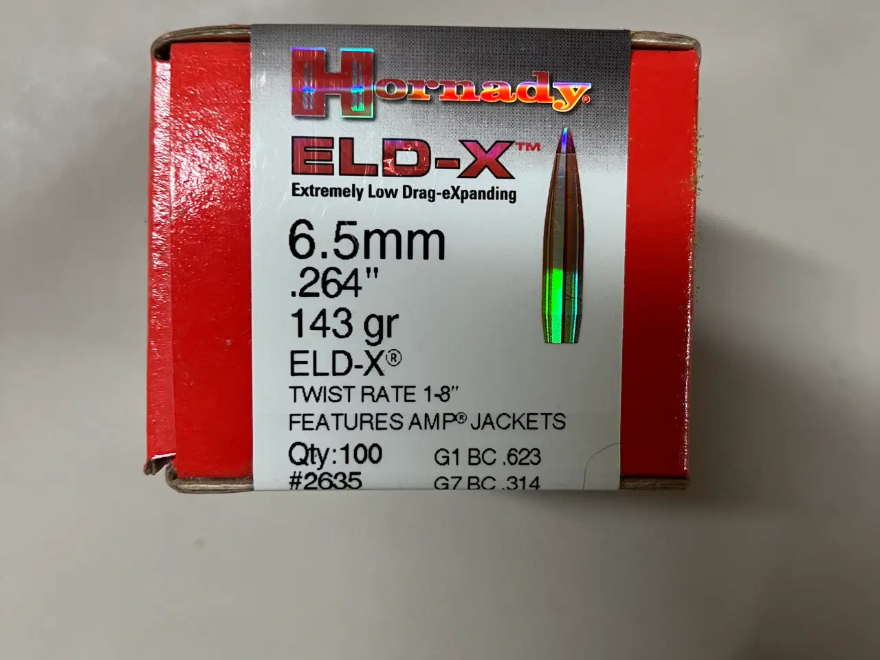 Billede 1 - Hornady ELD-X 6,5