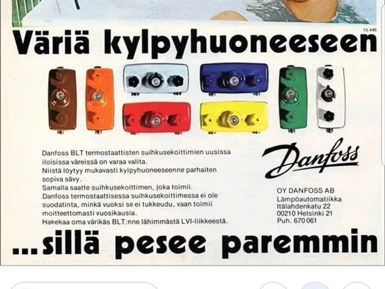 Billede 4 - Danfoss BLT retro Blandingsbatteri 