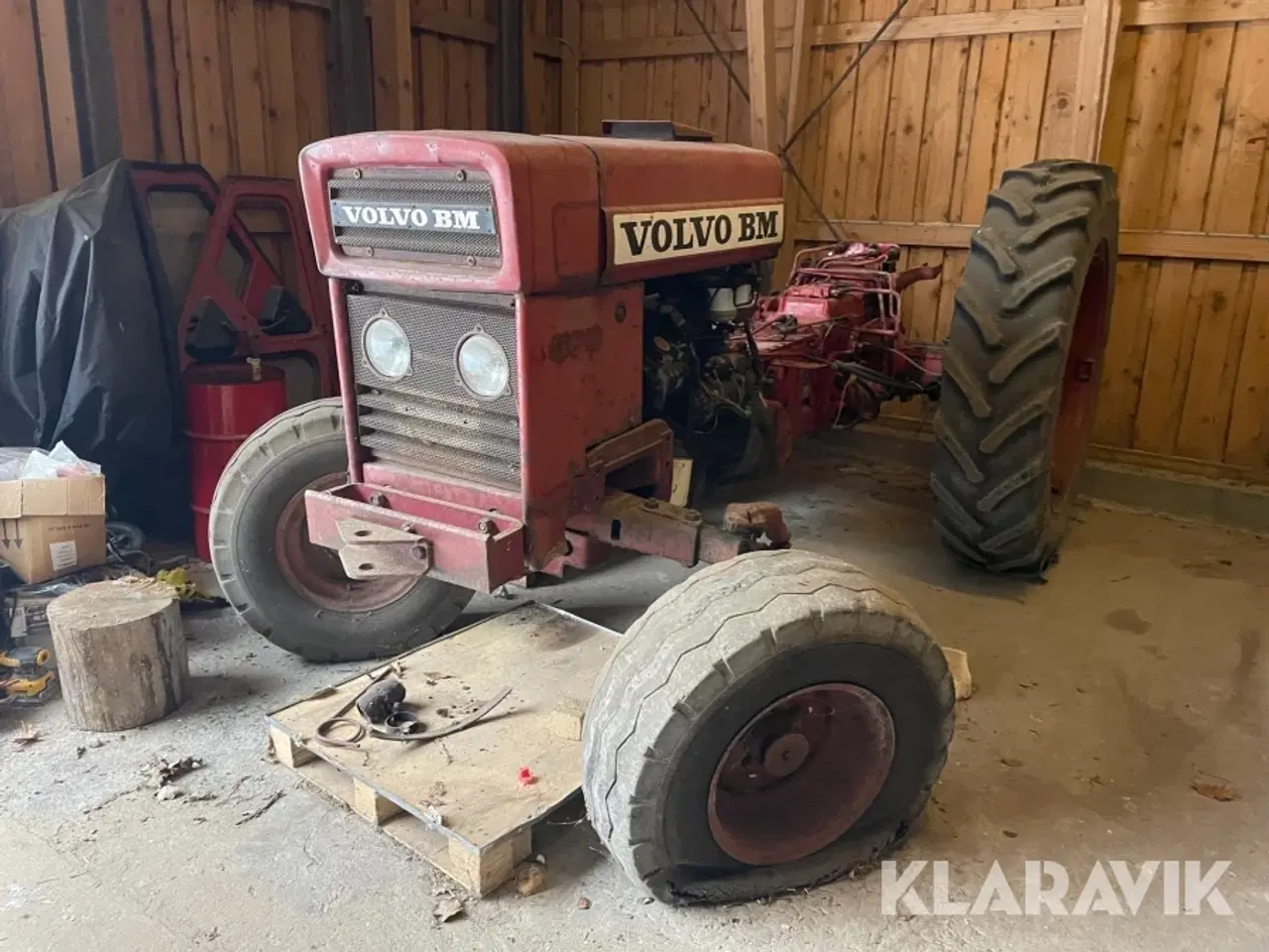 Billede 1 - Veterantraktor Volvo BM 500 reservedele