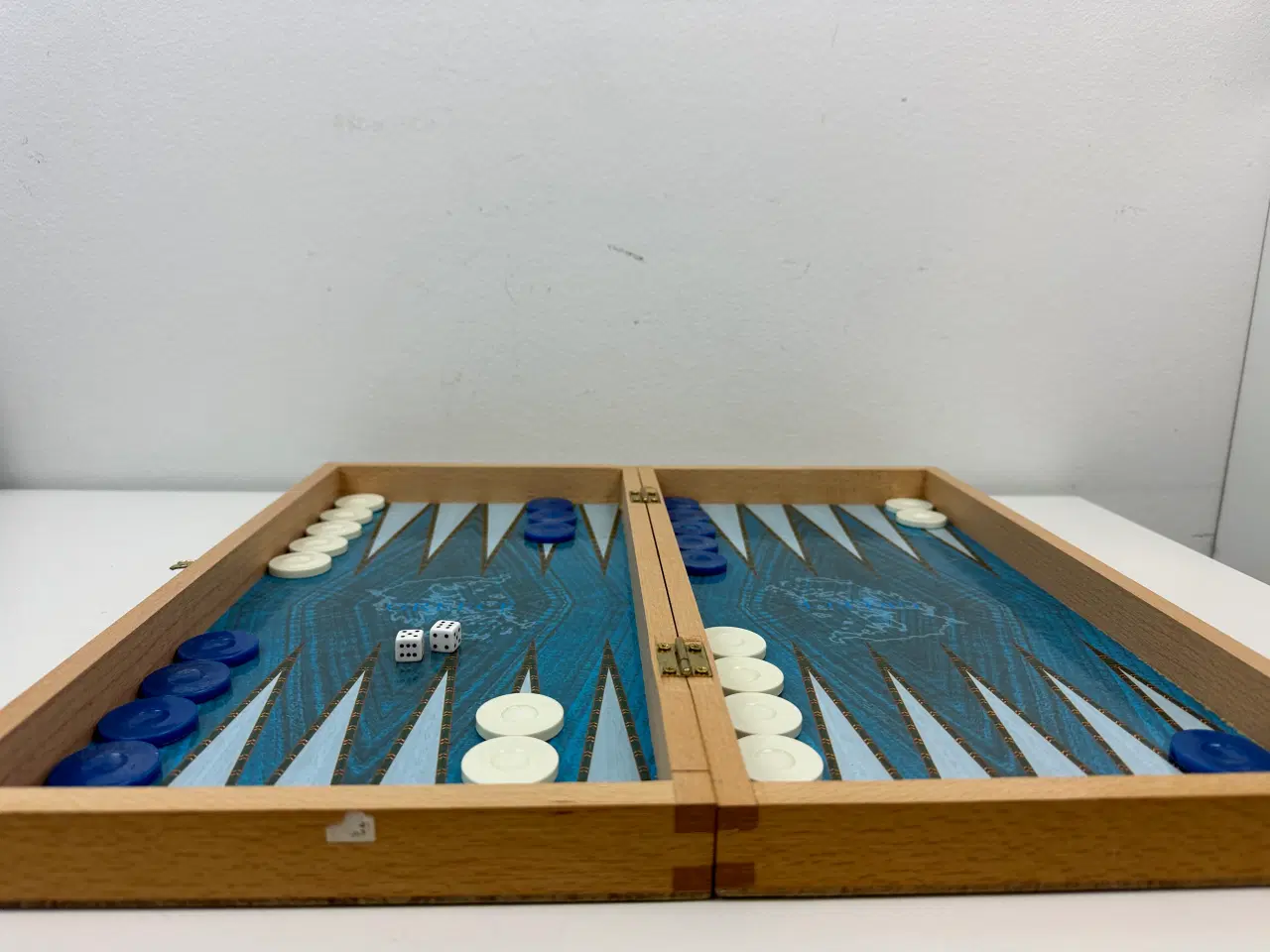 Billede 2 - Stort backgammon i trækasse