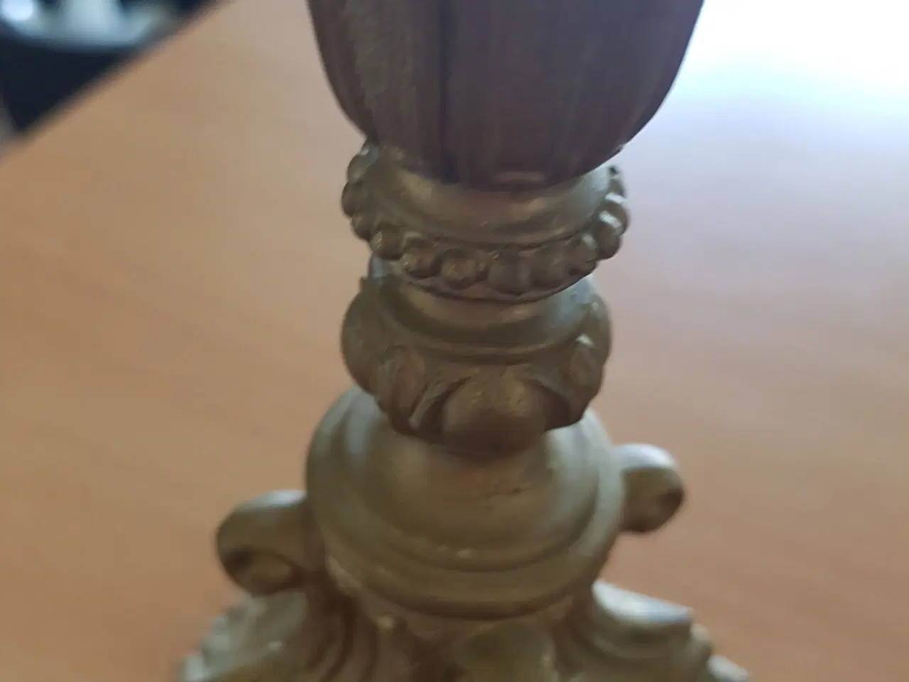 Billede 3 - gammeldags messing lysestager 