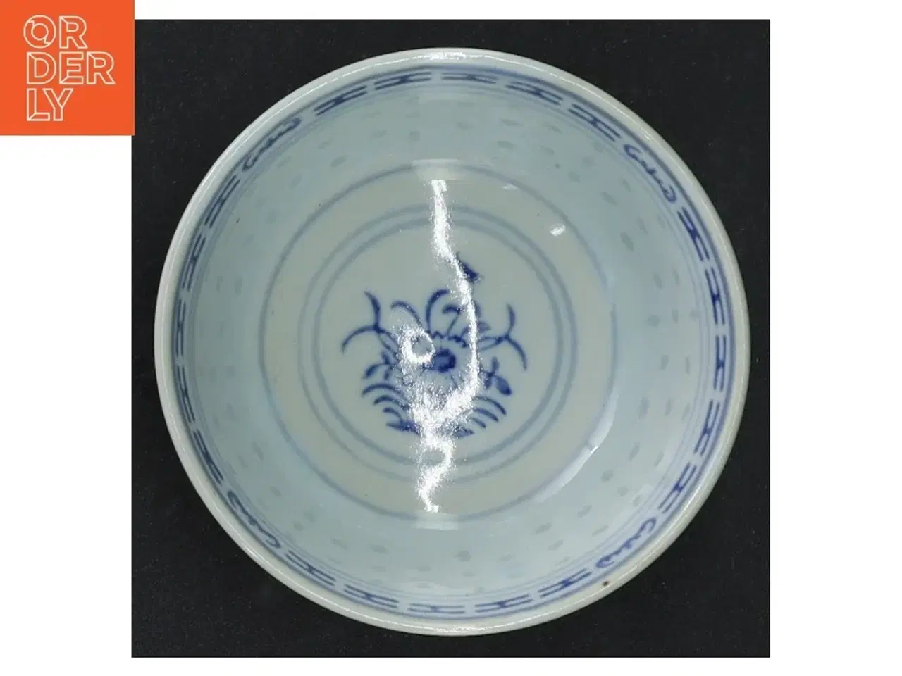 Billede 4 - Blå og hvid porcelænsskål (str. Ø 10 cm)