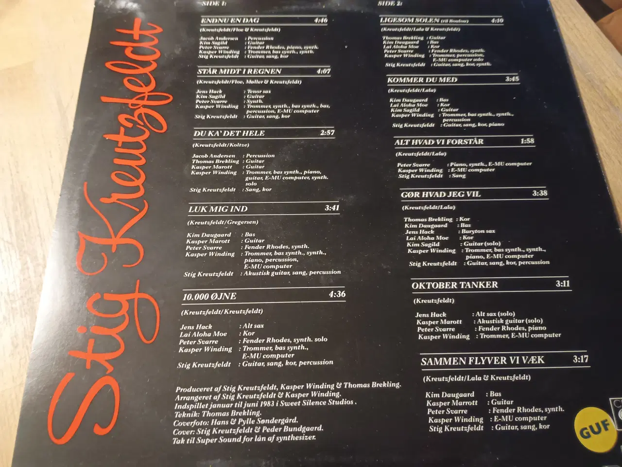 Billede 2 - Stig Kreutzfeldt, LP.