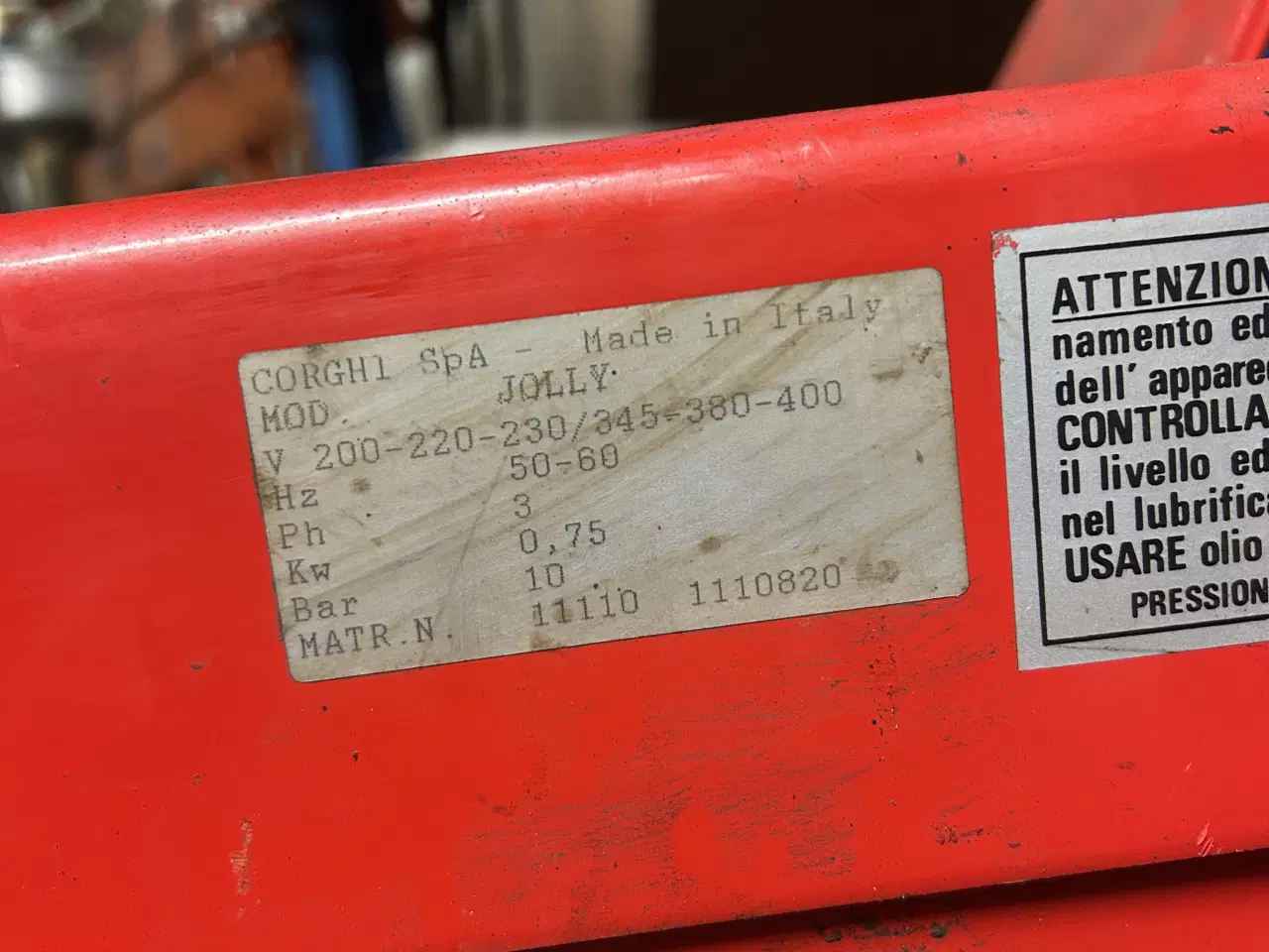 Billede 3 - Corghi dækmaskine.