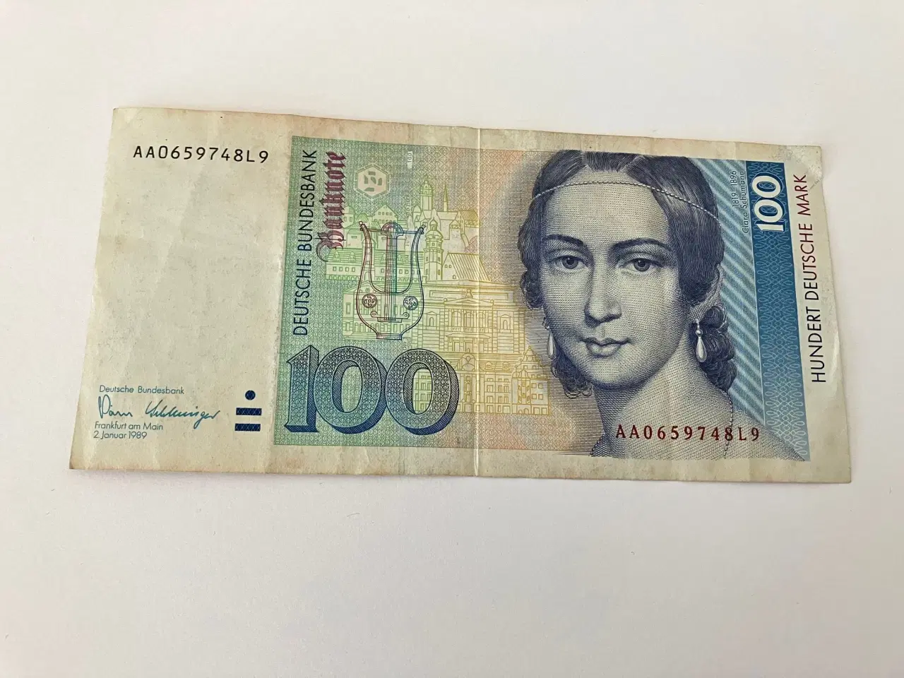 Billede 1 - 100 Deutsche Mark 1989