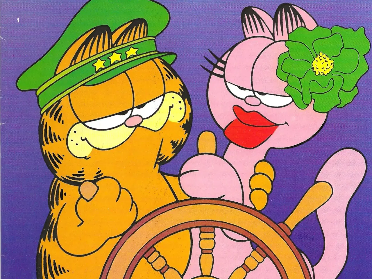 Billede 1 - Garfield nr.5, Glad-Blad. 1988
