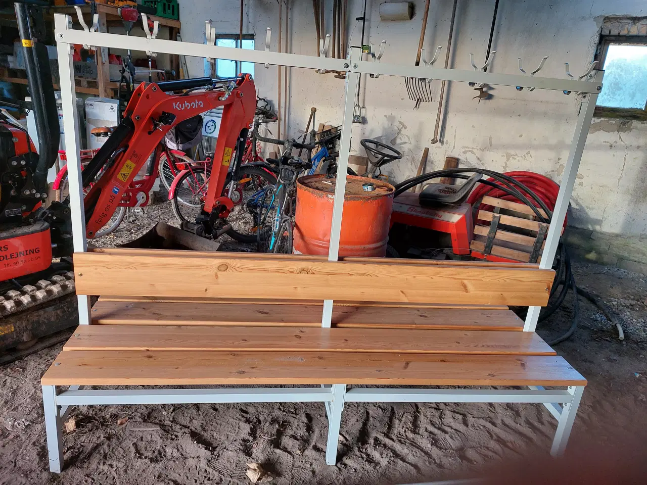 Billede 1 - Knage med bænk