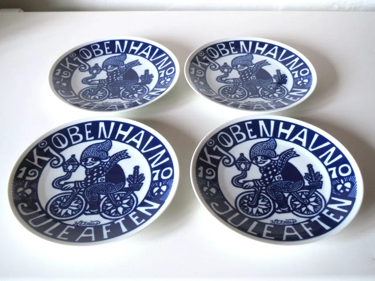 Billede 2 - 4 Heerup kunstnerplatter jul 1970