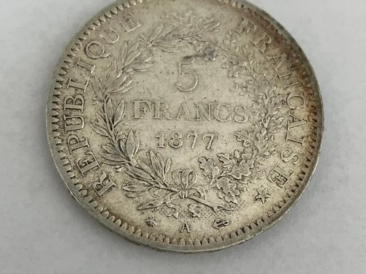 Billede 1 - 5 Francs France 1877 A