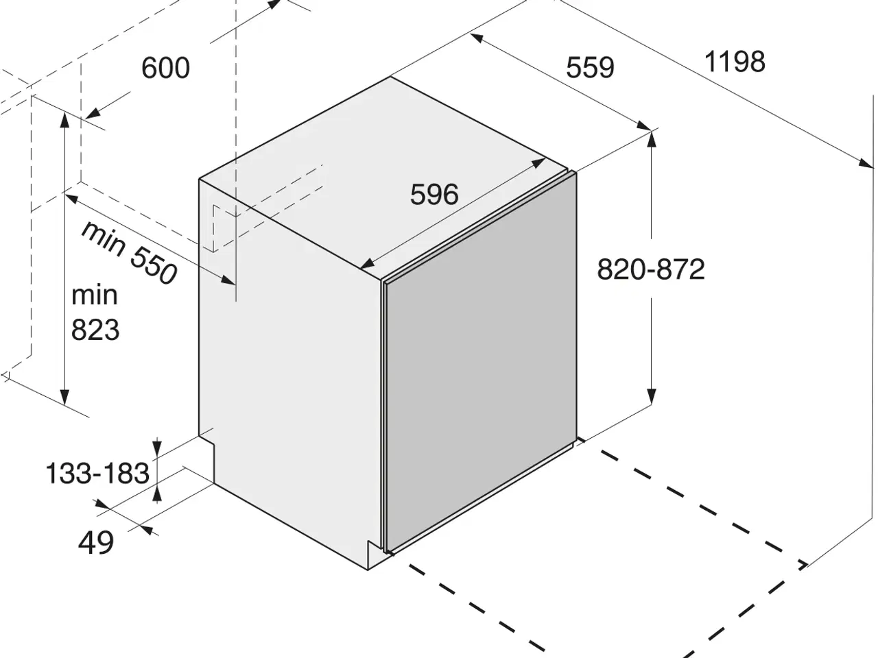 Billede 5 - Asko D54364IW  Brugt