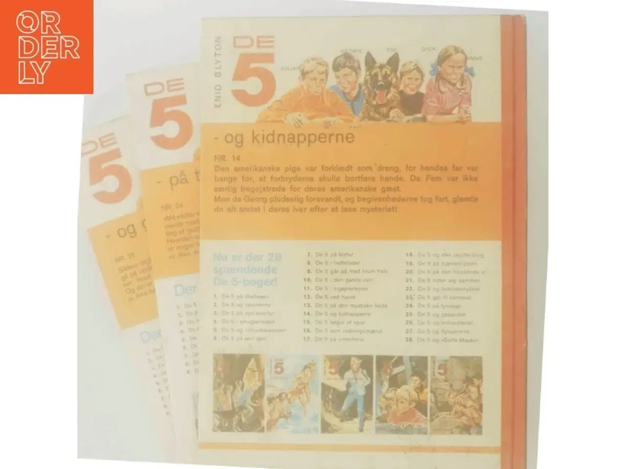 Billede 4 - De 5 og geparden af Enid Blyton (Bog)
