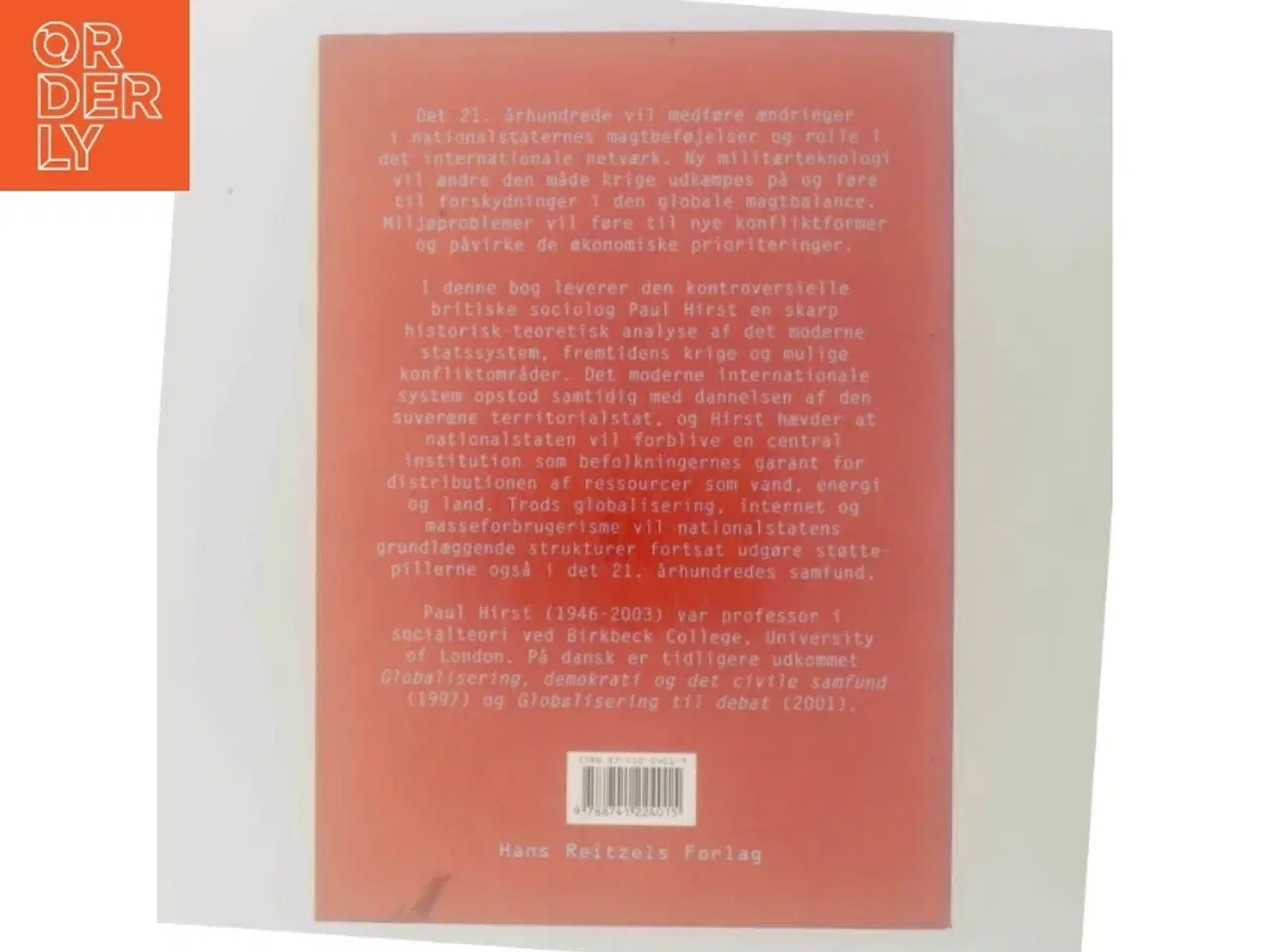 Billede 3 - Krig og magt i det 21. århundrede : staten, konflikterne og det internationale system af Paul Hirst (Bog)
