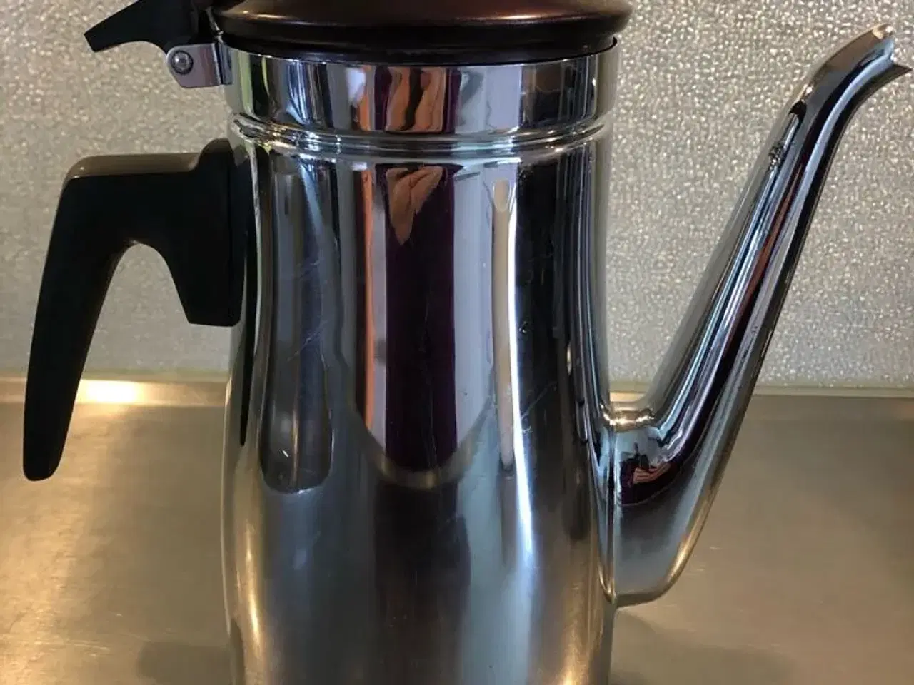 Billede 1 - Kaffekande med bakelithåndtag