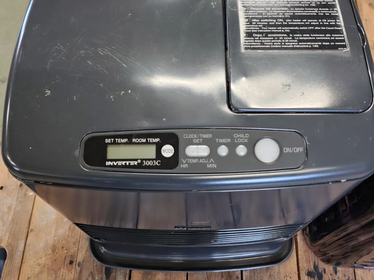 Billede 3 - Laserkamin m. indbygget blæser