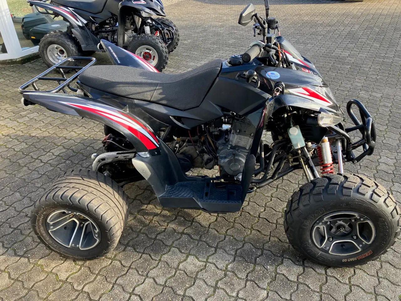 Billede 4 - Aeon Supermoto 400, indreg. som bil