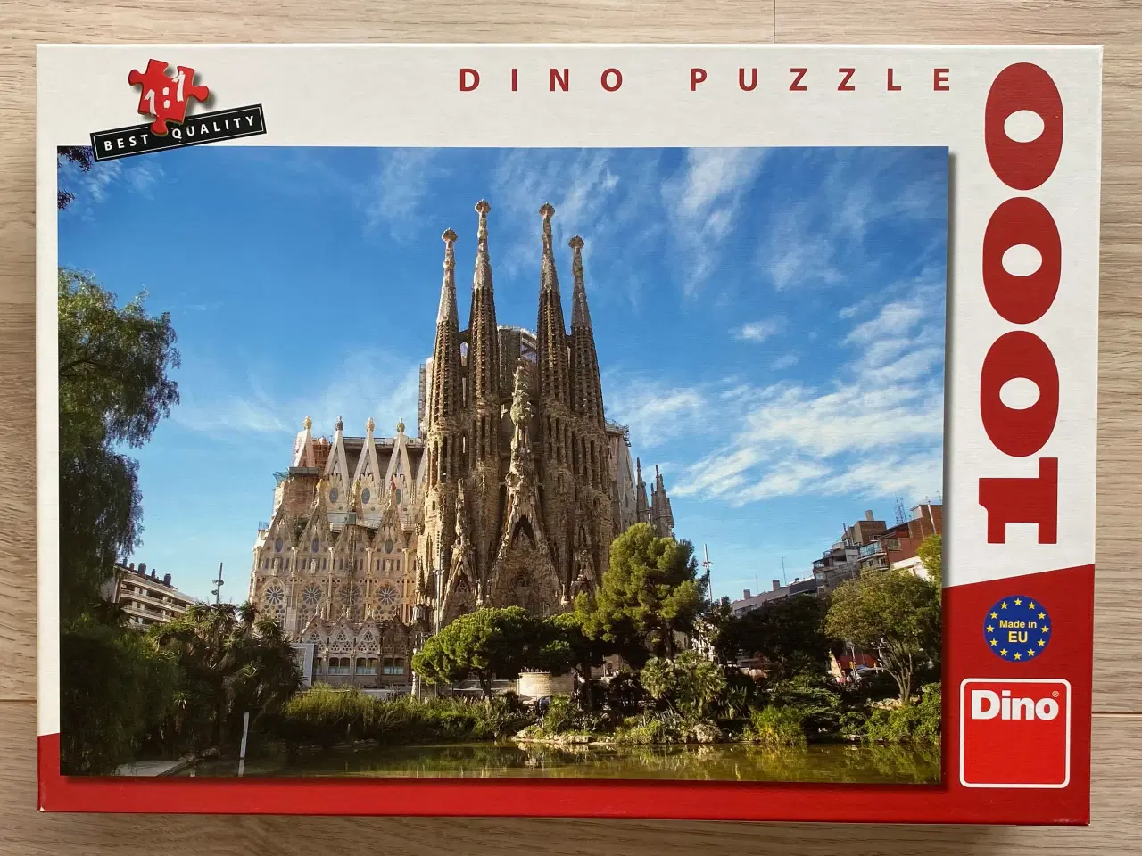 Billede 1 - Sagrada Familia, Barcelona 1000 brikker