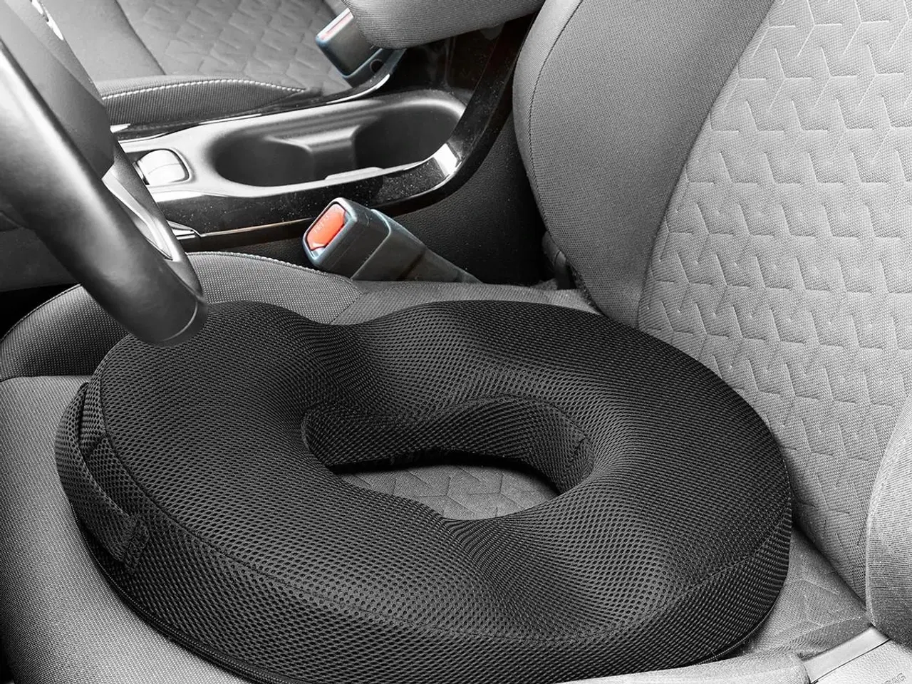 Billede 8 - Charnut sædepude med bambus-kul & kølegel - aftageligt betræk