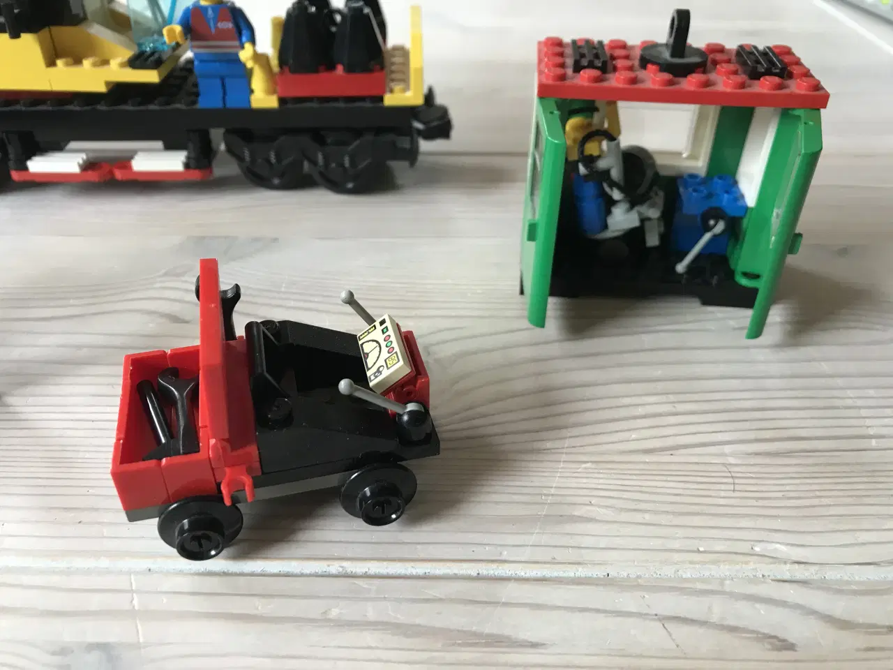 Billede 3 - Lego Tog, Last Kran 4552