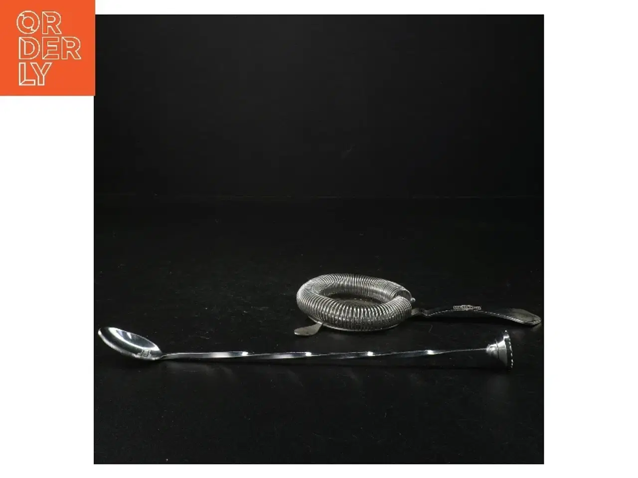 Billede 3 - Cocktailsæt med si og drinksske fra Martini (str. 26 cm)