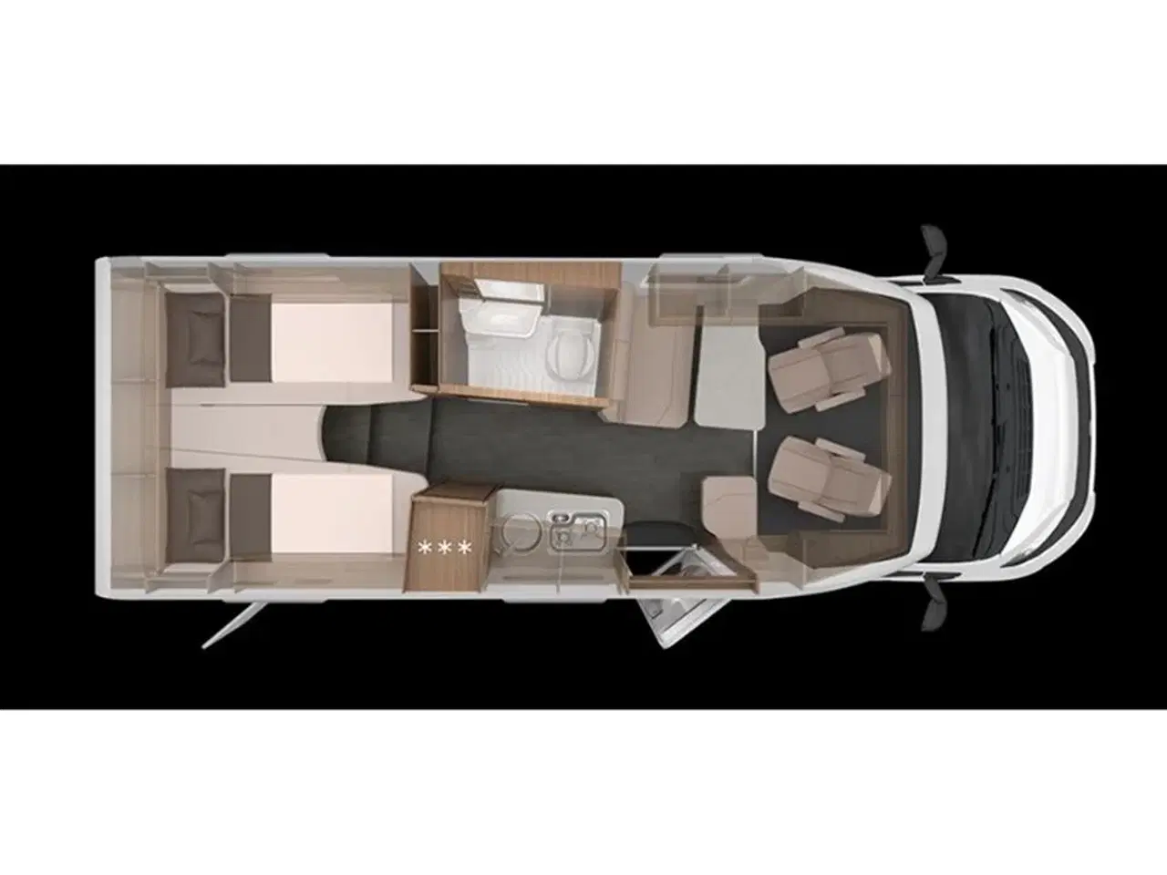 Billede 13 - 2024 - Knaus Van TI 650 MEG "Vansation"   Knaus Van Ti 650 MEG Vansation 2024 med meget udstyr - kan nu ses hos Camping-Specialisten.dk