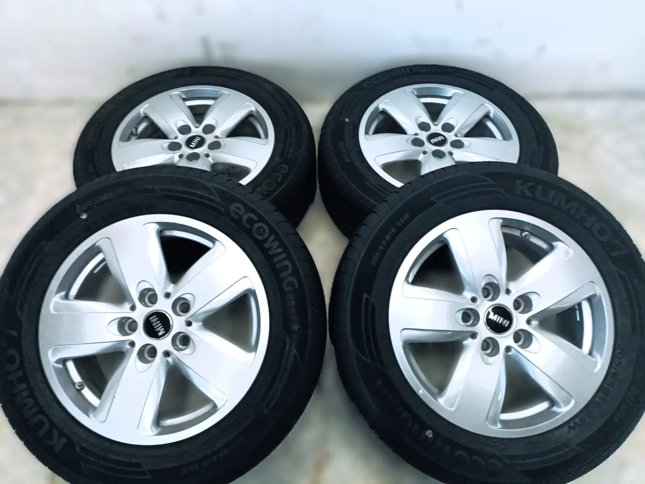 Billede 3 - 5x112 16" ET41 nav 66,6ø MINI sommersæt inkl. TPMS