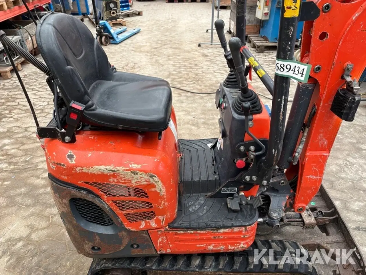 Billede 8 - Elektrisk minigraver Kubota K008-3