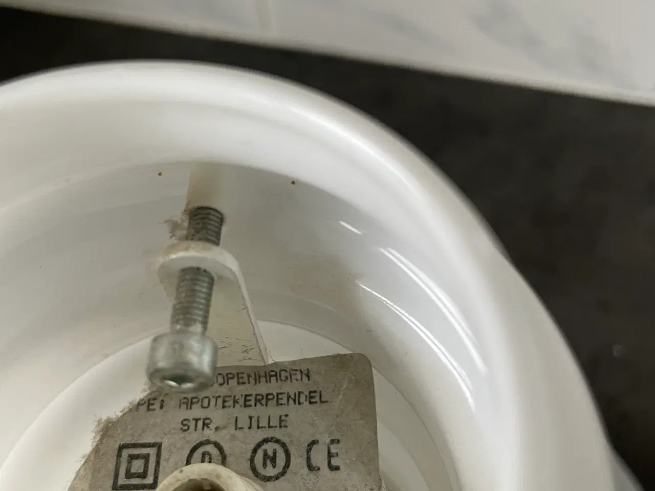 Billede 2 - Holmegaard apoteker loftlampe 