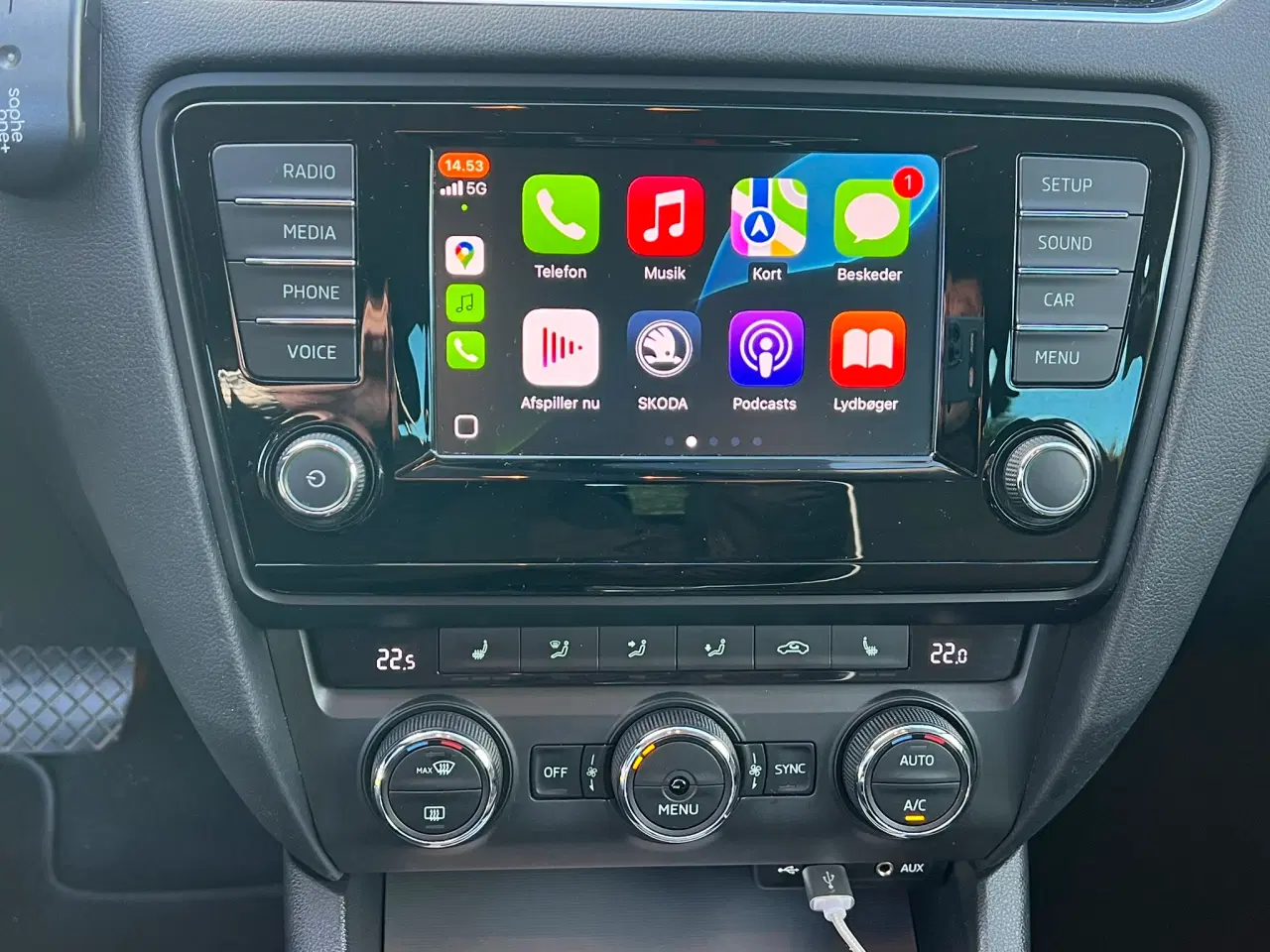 Billede 5 - Meget fin Skoda Octavia 1,4 Style combi DSG benzin