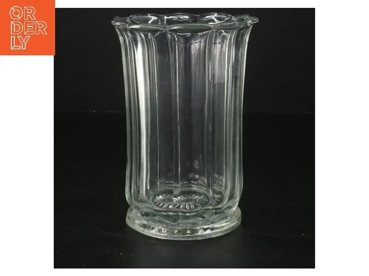 Billede 1 - Glasvase fra Tjekkoslovakiet (str. 15 cm)