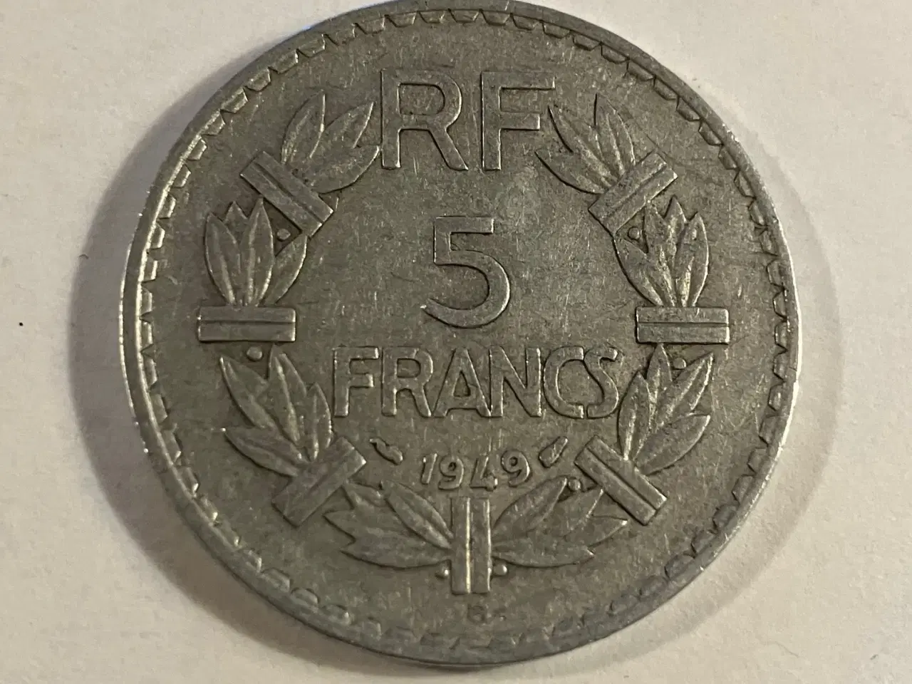 Billede 1 - 5 Francs 1949 France