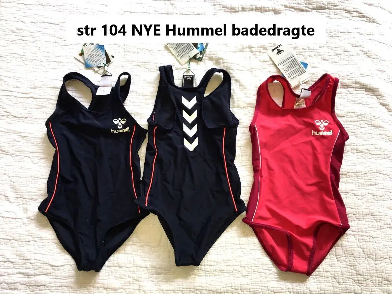 Billede 1 - 614) str 104 Hummel badedragt