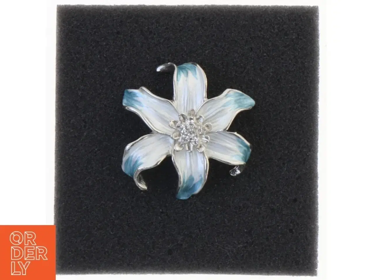 Billede 1 - Blomsterbroche (str. 3,5 cm)