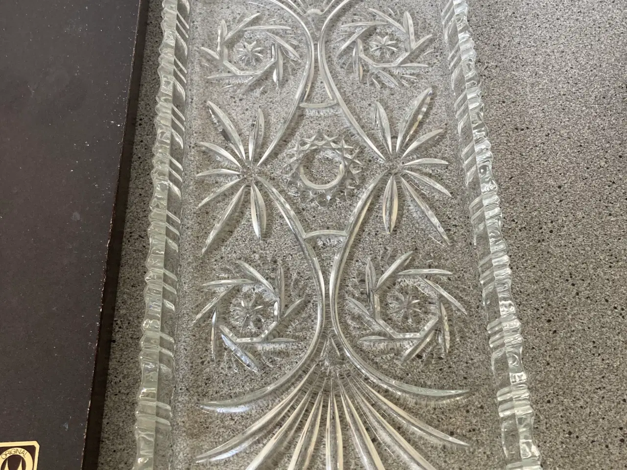 Billede 4 - Krystal Skål og fad 