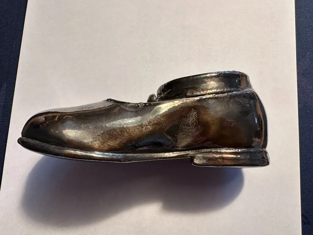 Billede 3 - Forsølvet barnesko