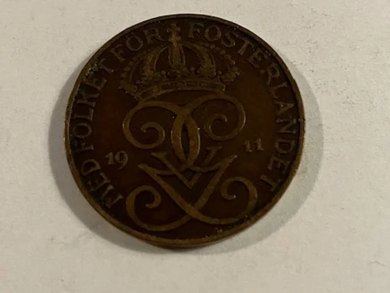 Billede 1 - 5 øre 1911 Sweden