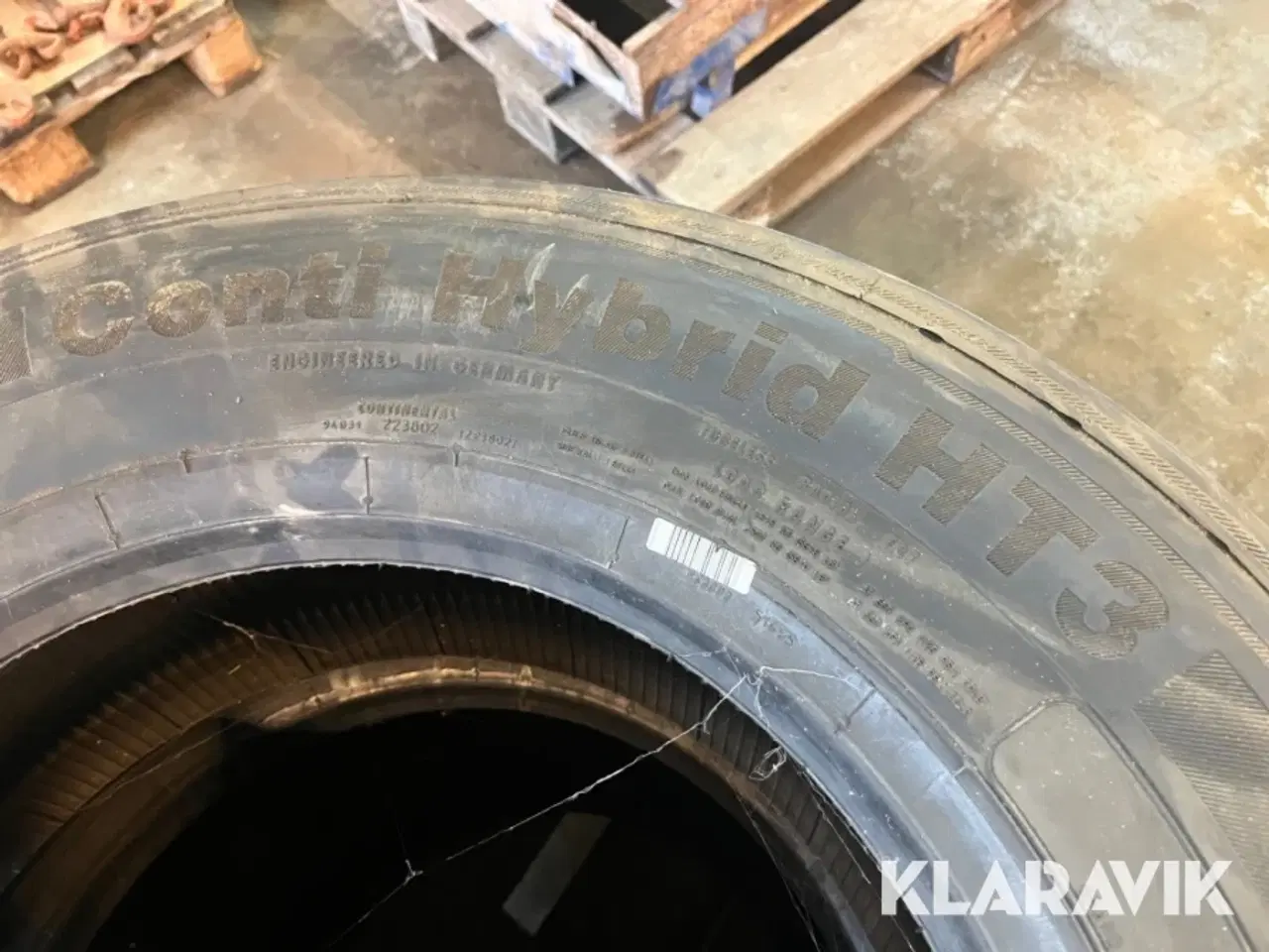 Billede 7 - Lastvognsdæk Continental Conti Hybrid HT3 245/70R19,5 -3 stk