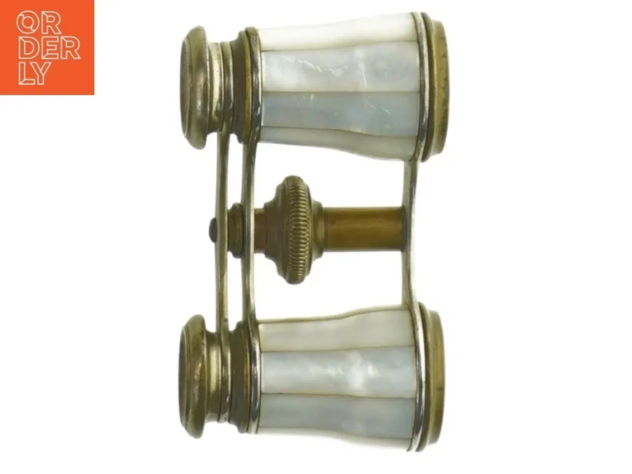 Billede 4 - Antik messing/perlemor opera-kikkerter (str. 9 cm)