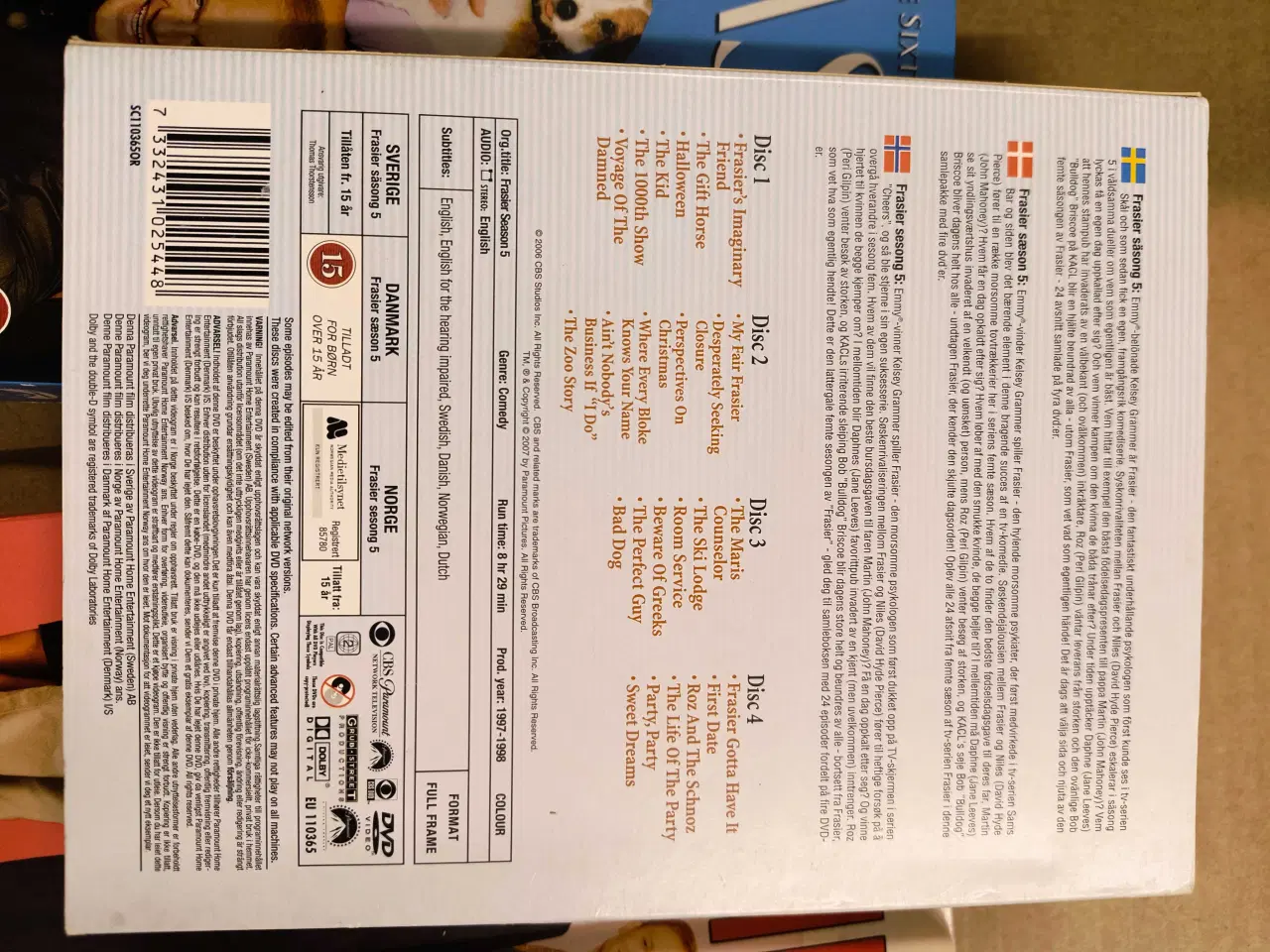 Billede 12 - Frasier DVD