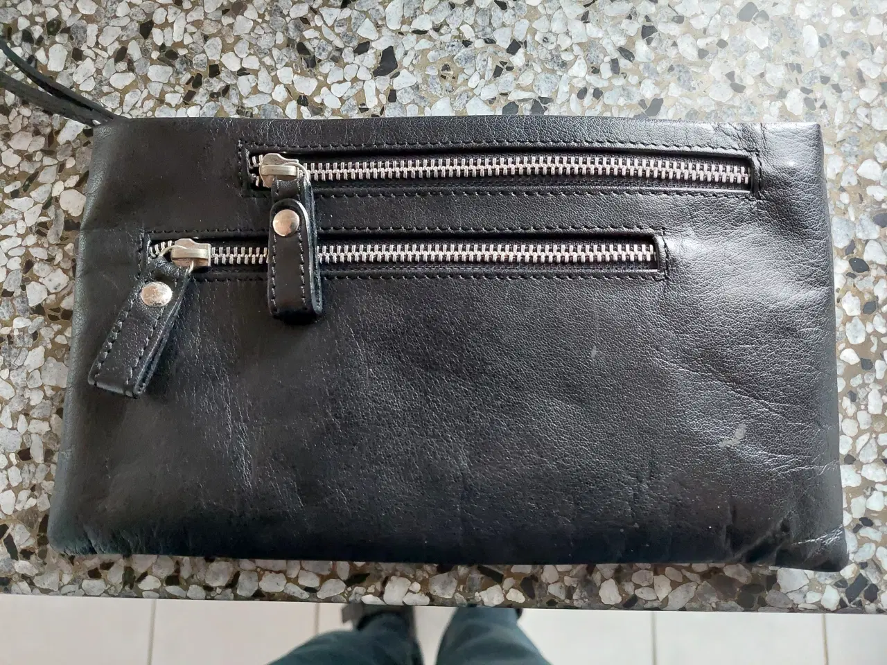 Billede 1 - Fin lille Håndtaske/Sort skind