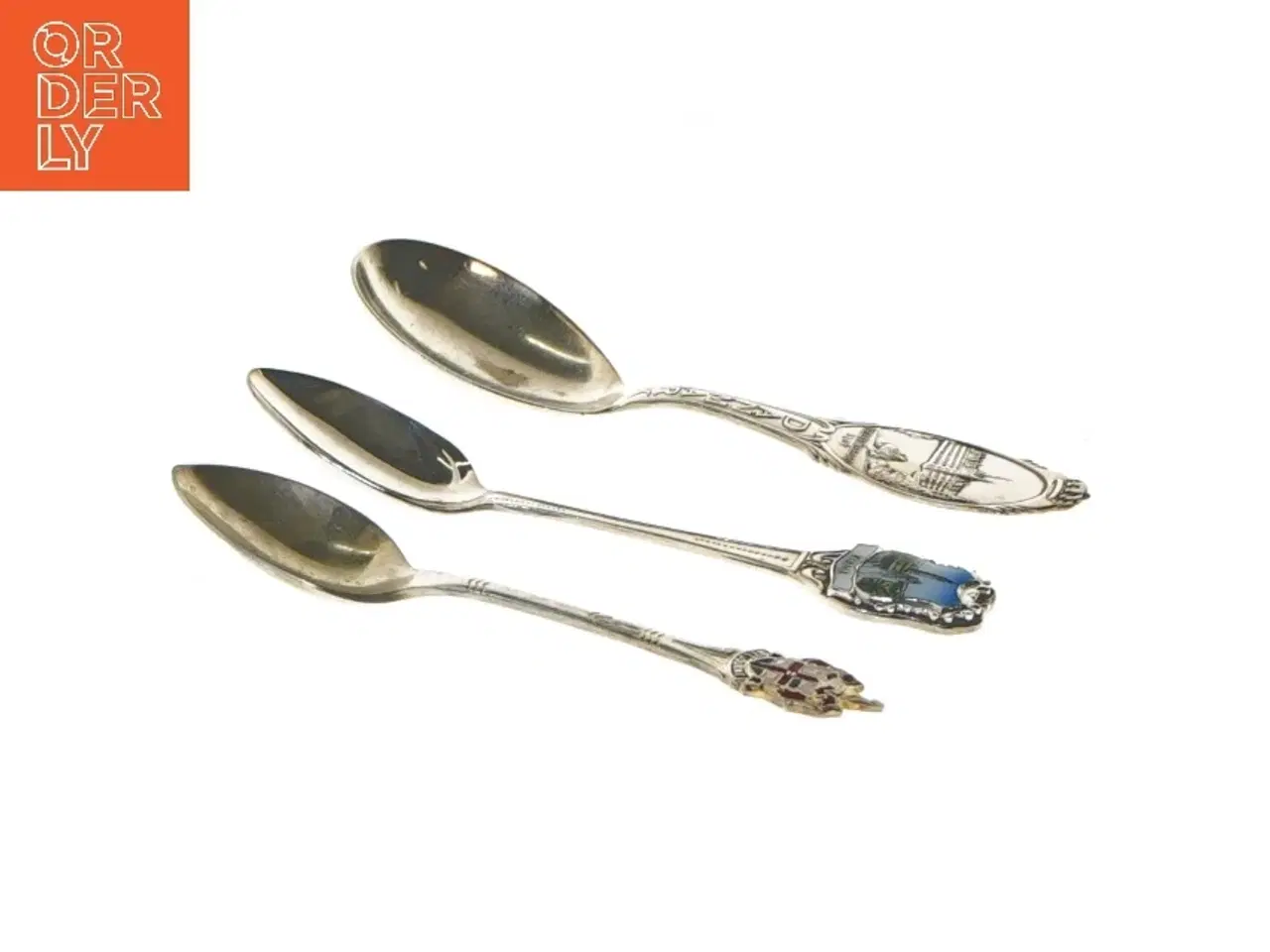 Billede 3 - Samler-skeer med turistmotiver (str. 11,5-13 cm)