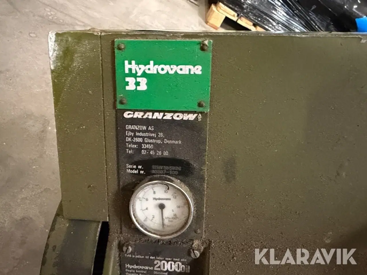 Billede 9 - Kompressorer Hydrovane 03807-100
