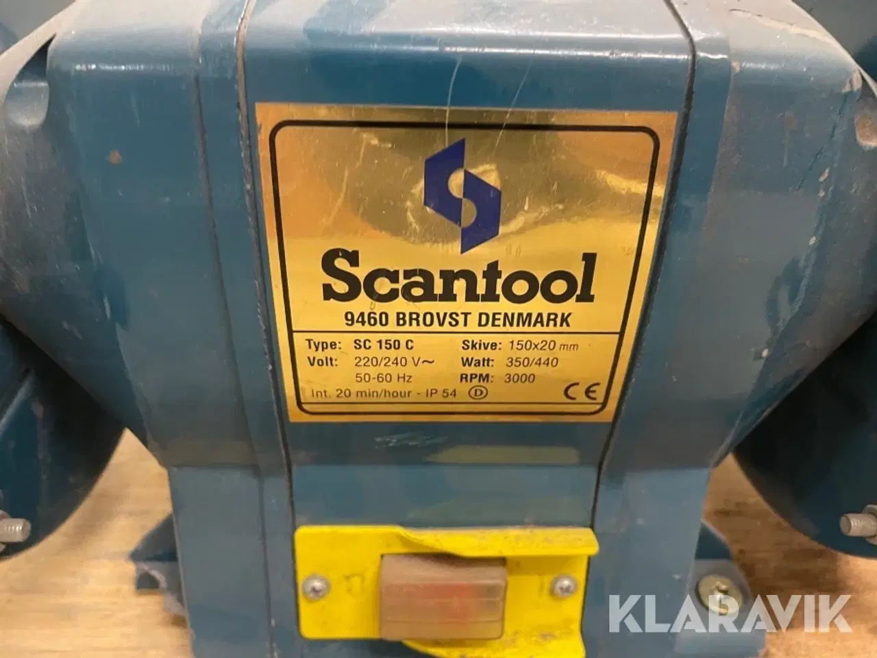 Billede 2 - Slibemaskiner 3 styk SCANTOOL SC 150 Cc