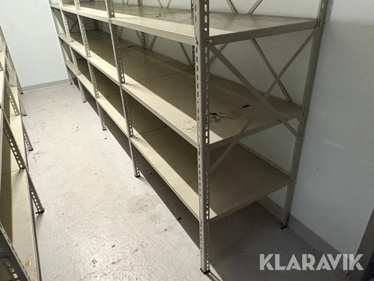 Billede 5 - Værkstedsreoler 26 sektioner