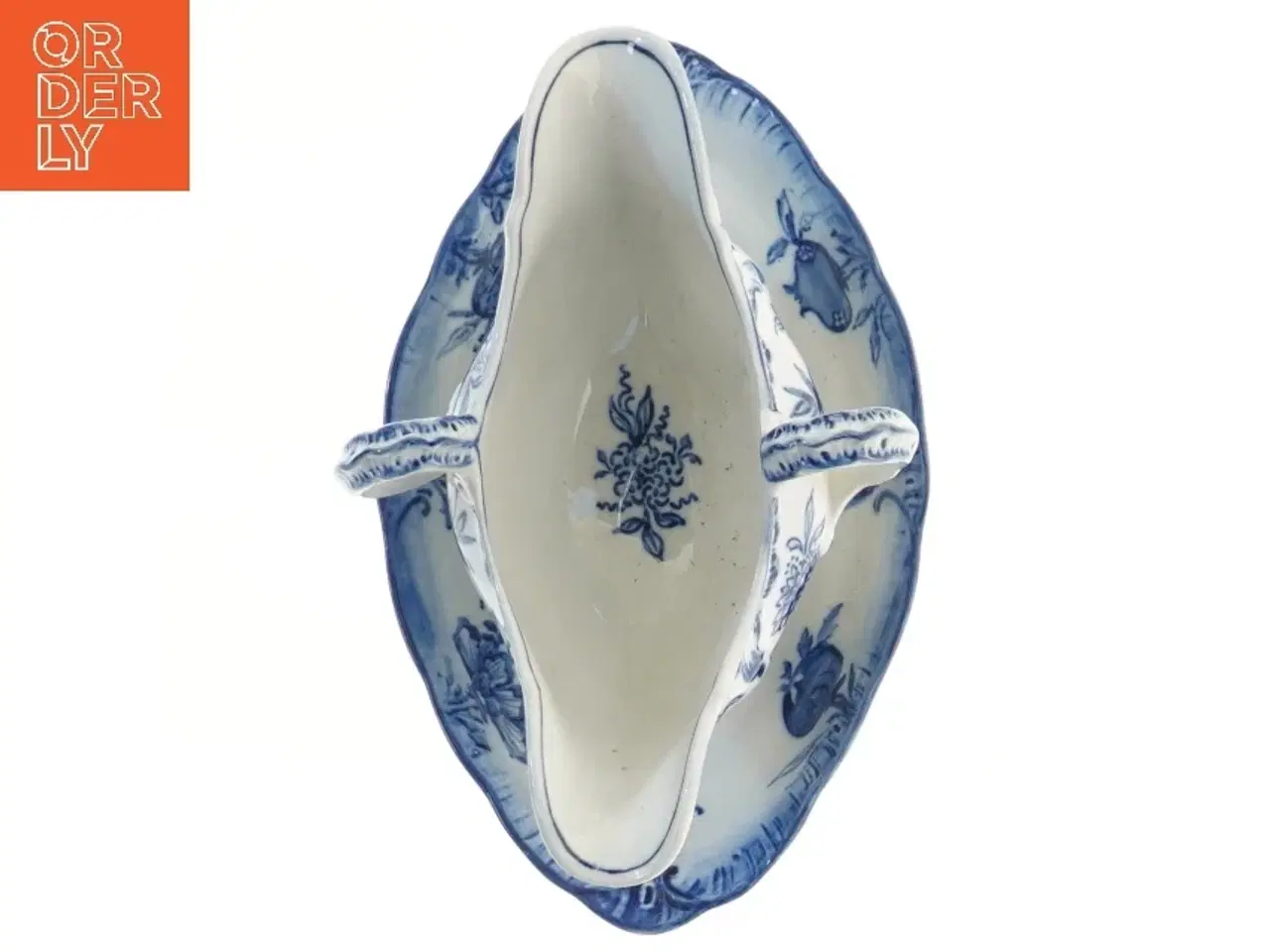 Billede 2 - Porcelæns sovseskål med tallerken fra Villeroy & Boch (str. 24x15x12 cm)